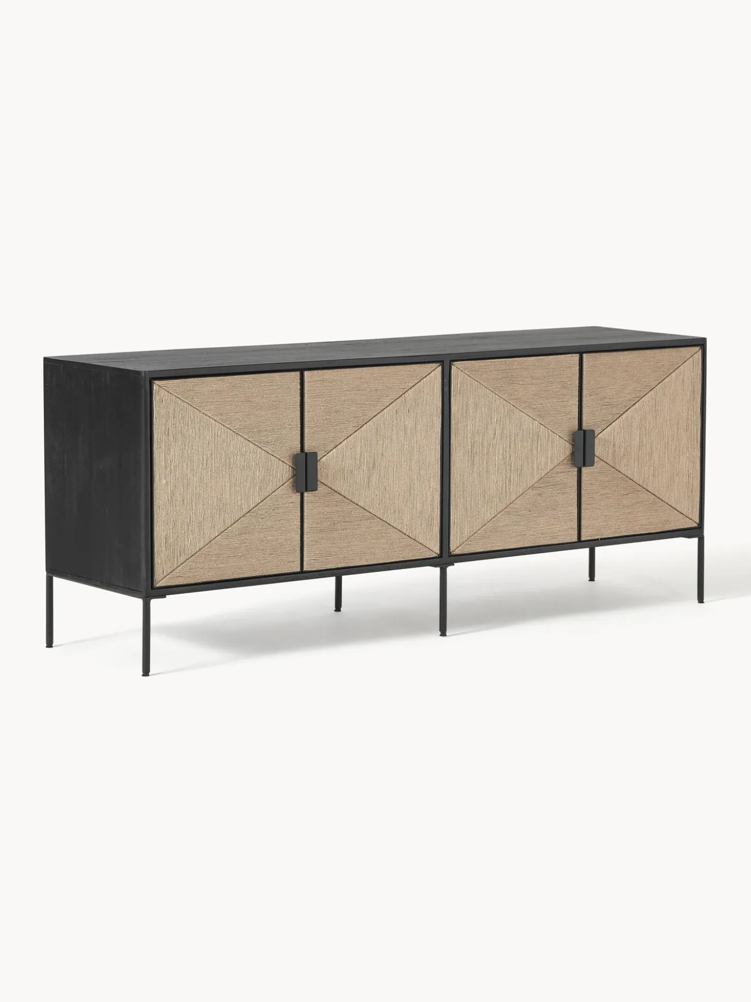 Aparador Con Puertas De Madera De Mango Maciza June