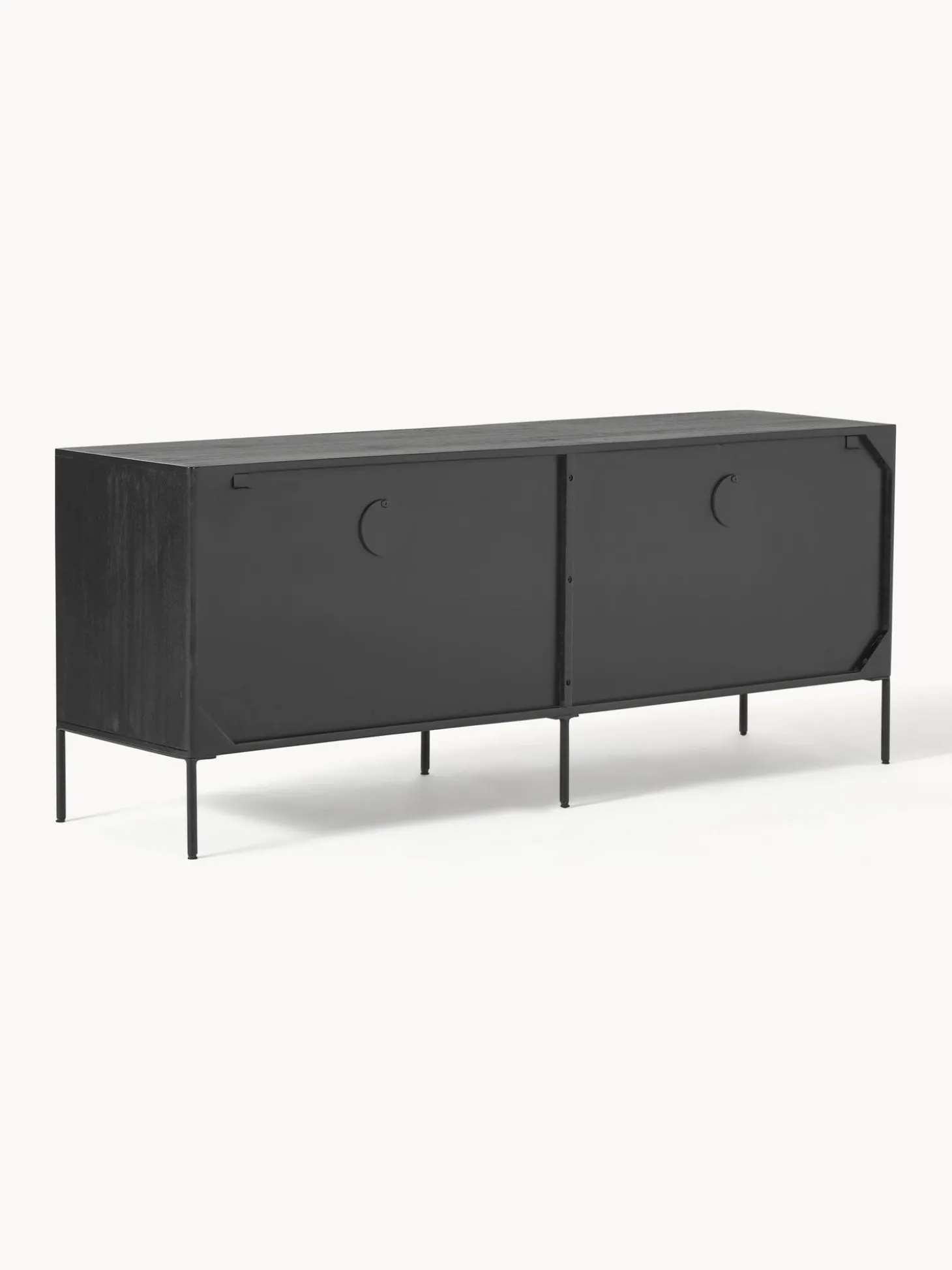 Aparador Con Puertas De Madera De Mango Maciza June