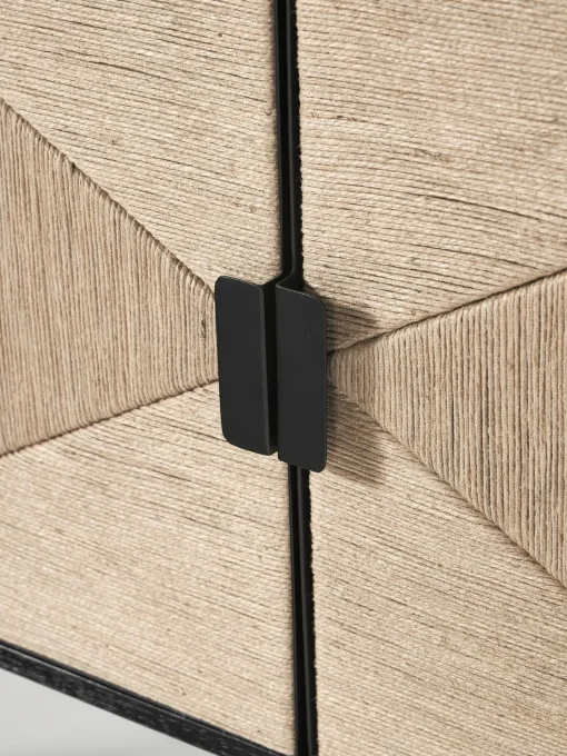Aparador Con Puertas De Madera De Mango Maciza June
