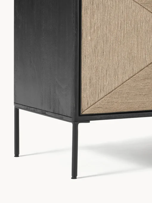 Aparador Con Puertas De Madera De Mango Maciza June