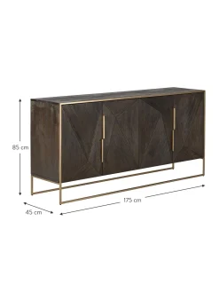 Aparador De Madera De Mango Harry