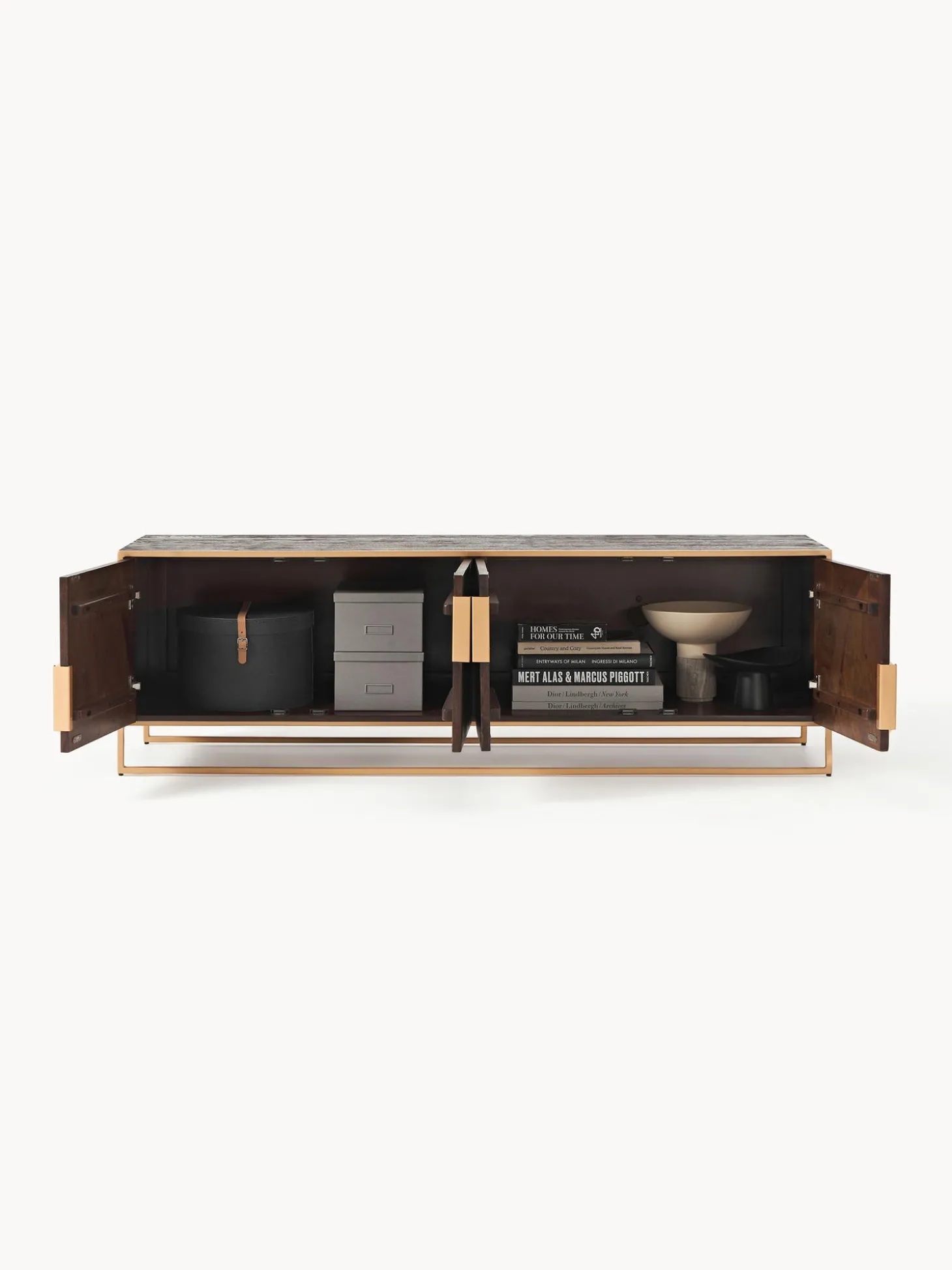 Aparador De Madera De Mango Maciza Harry