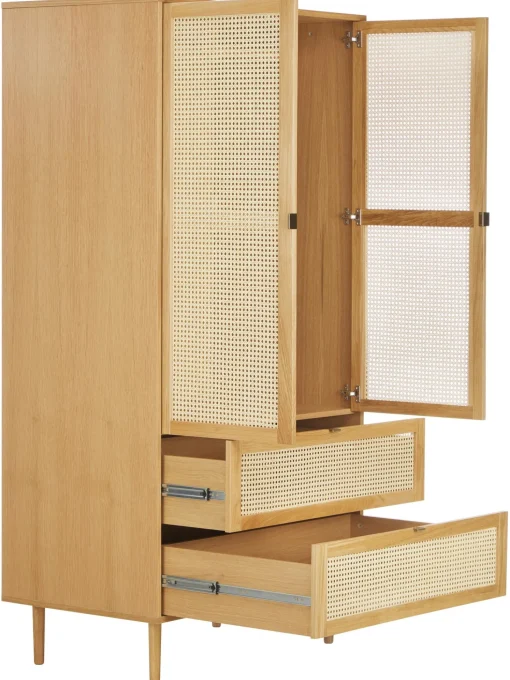 Armario Aries, 2 Puertas Y Cajones