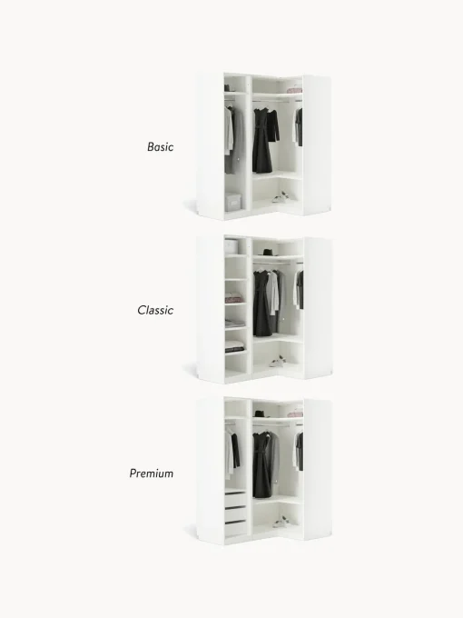 Armario Esquinero Modular Simone, 2 Puertas (115 Cm), Diferentes Variantes