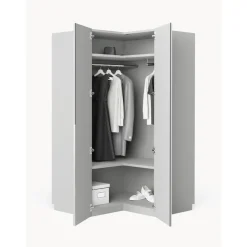Armario Esquinero Modular Leon, 2 Puertas (115 Cm), Diferentes Variantes
