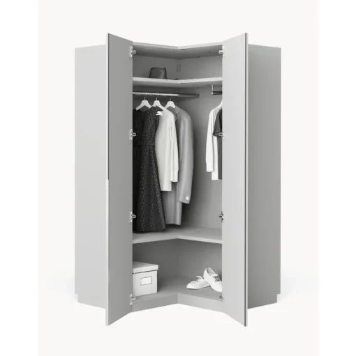 Armario Esquinero Modular Leon, 2 Puertas (115 Cm), Diferentes Variantes
