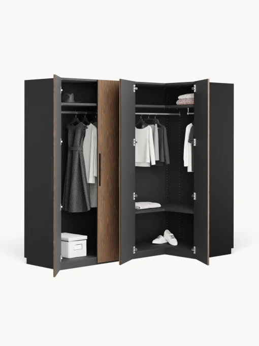 Armario Esquinero Modular Simone, 4 Puertas (215 Cm), Diferentes Variantes