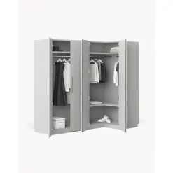 Armario Esquinero Modular Simone, 4 Puertas (215 Cm), Diferentes Variantes