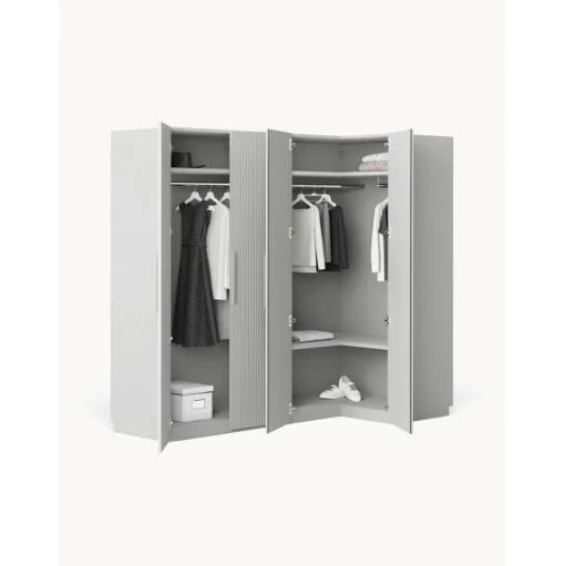 Armario Esquinero Modular Simone, 4 Puertas (215 Cm), Diferentes Variantes