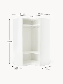 Armario Esquinero Modular Simone, 2 Puertas (115 Cm), Diferentes Variantes