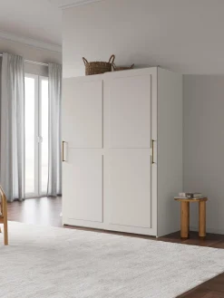 Armario Modular Charlotte, 2 Puertas Correderas (150 Cm), Diferentes Variantes