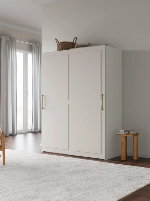 Armario Modular Charlotte, 2 Puertas Correderas (150 Cm), Diferentes Variantes