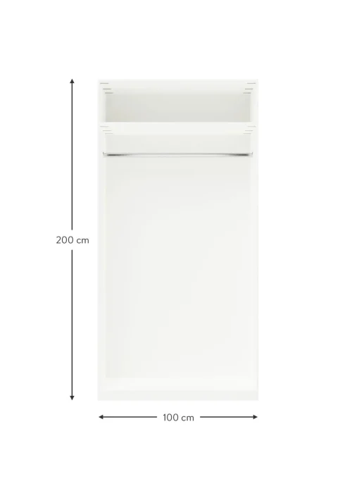Armario Modular Charlotte, 2 Puertas (100 Cm), Diferentes Variantes