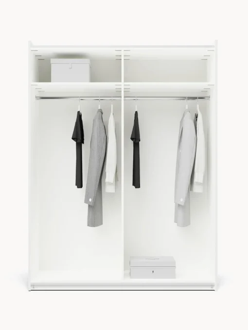 Armario Modular Charlotte, 2 Puertas Correderas (150 Cm), Diferentes Variantes