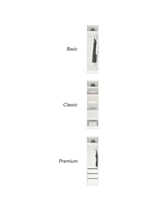 Armario Modular Charlotte, 1 Puerta (50 Cm), Diferentes Variantes