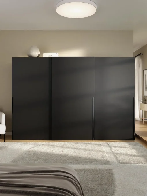 Armario Modular Leon, 3 Puertas Correderas (300 Cm), Diferentes Variantes