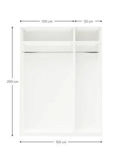 Armario Modular Leon, 3 Puertas (150 Cm), Diferentes Variantes