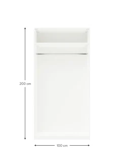 Armario Modular Leon, 2 Puertas (100 Cm), Diferentes Variantes