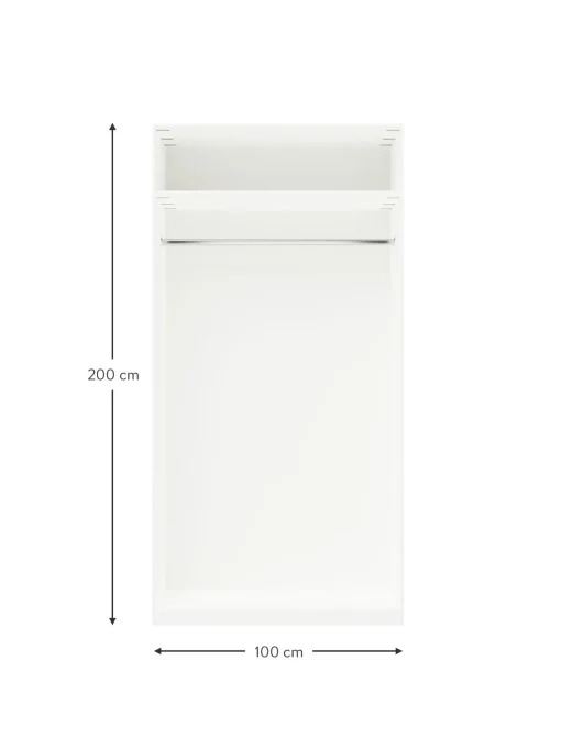 Armario Modular Leon, 2 Puertas (100 Cm), Diferentes Variantes