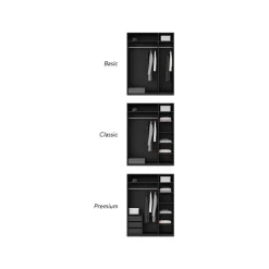 Armario Modular Leon, 3 Puertas (150 Cm), Diferentes Variantes
