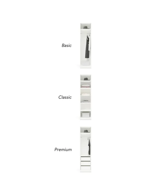 Armario Modular Leon, 1 Puerta (50 Cm), Diferentes Variantes