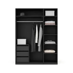 Armario Modular Leon, 3 Puertas (150 Cm), Diferentes Variantes