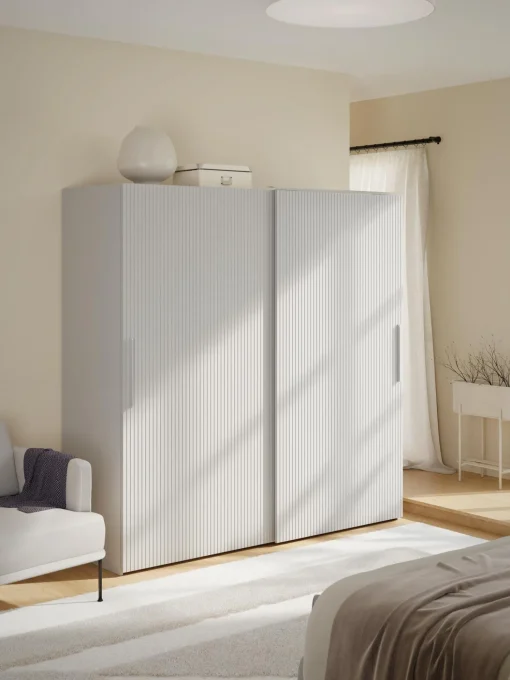 Armario Modular Simone, 2 Puertas Correderas (200 Cm), Diferentes Variantes