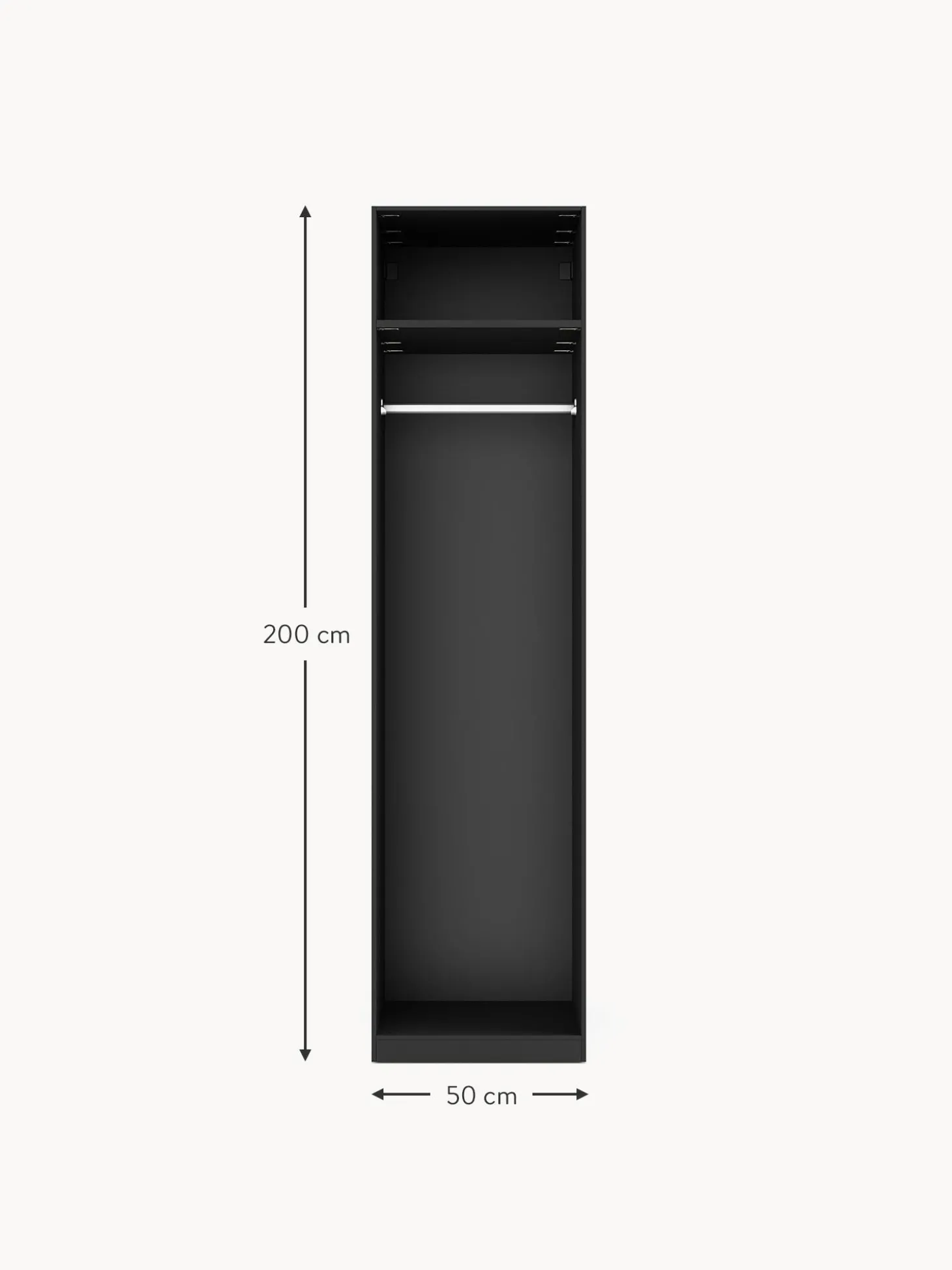 Armario Modular Simone, 1 Puerta (50 Cm), Diferentes Variantes