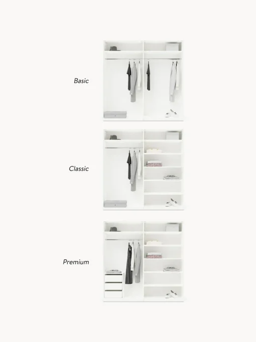 Armario Modular Simone, 4 Puertas (200 Cm), Diferentes Variantes