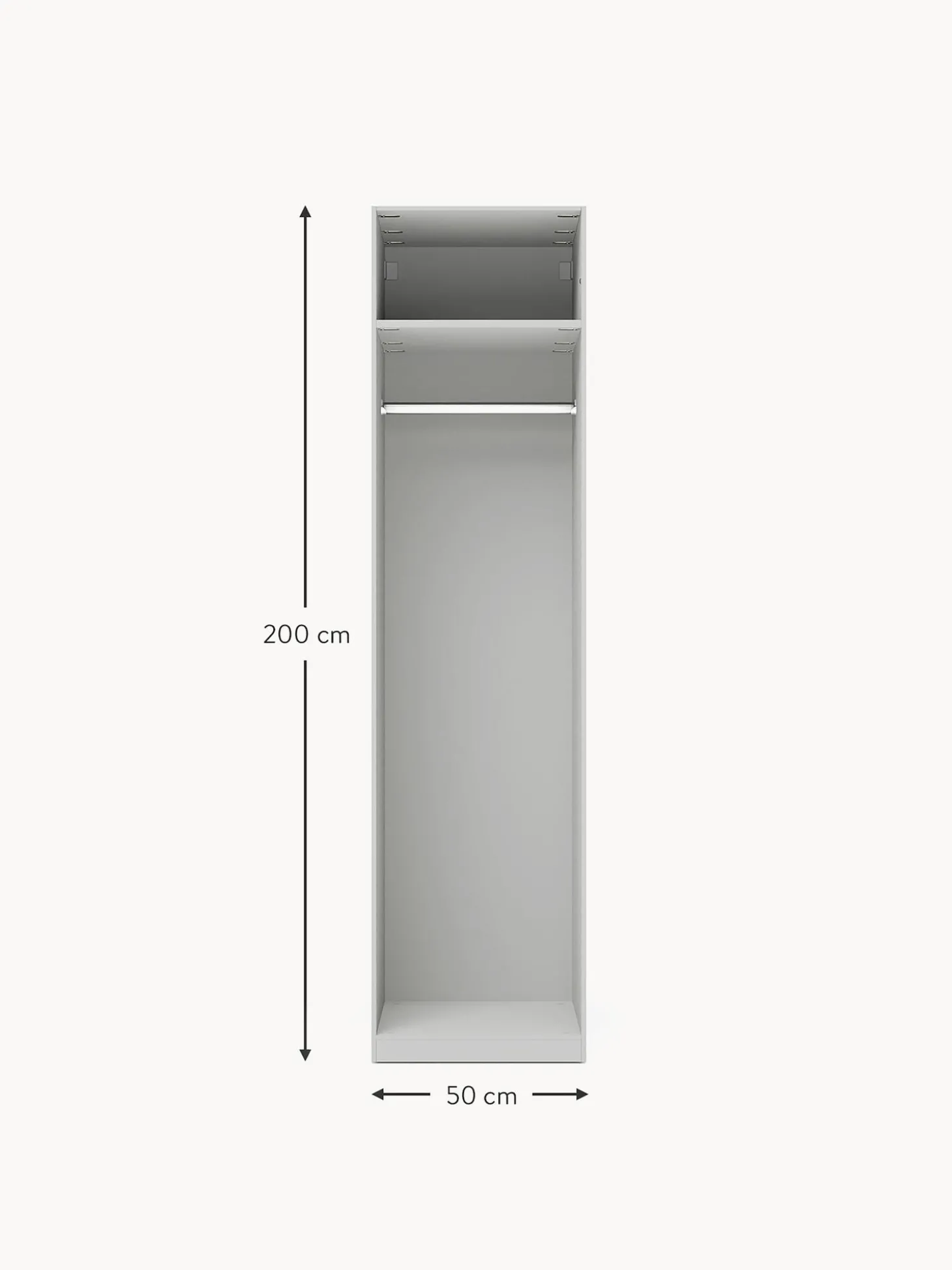 Armario Modular Simone, 1 Puerta (50 Cm), Diferentes Variantes