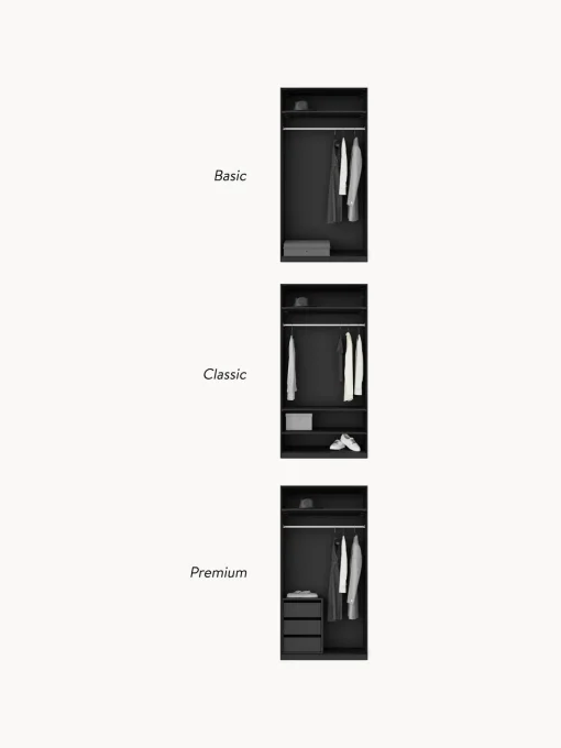 Armario Modular Simone, 2 Puertas (100 Cm), Diferentes Variantes