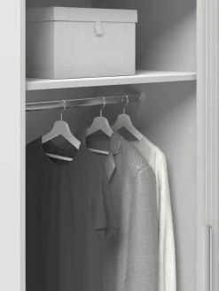 Armario Modular Simone, 3 Puertas Correderas (300 Cm), Diferentes Variantes