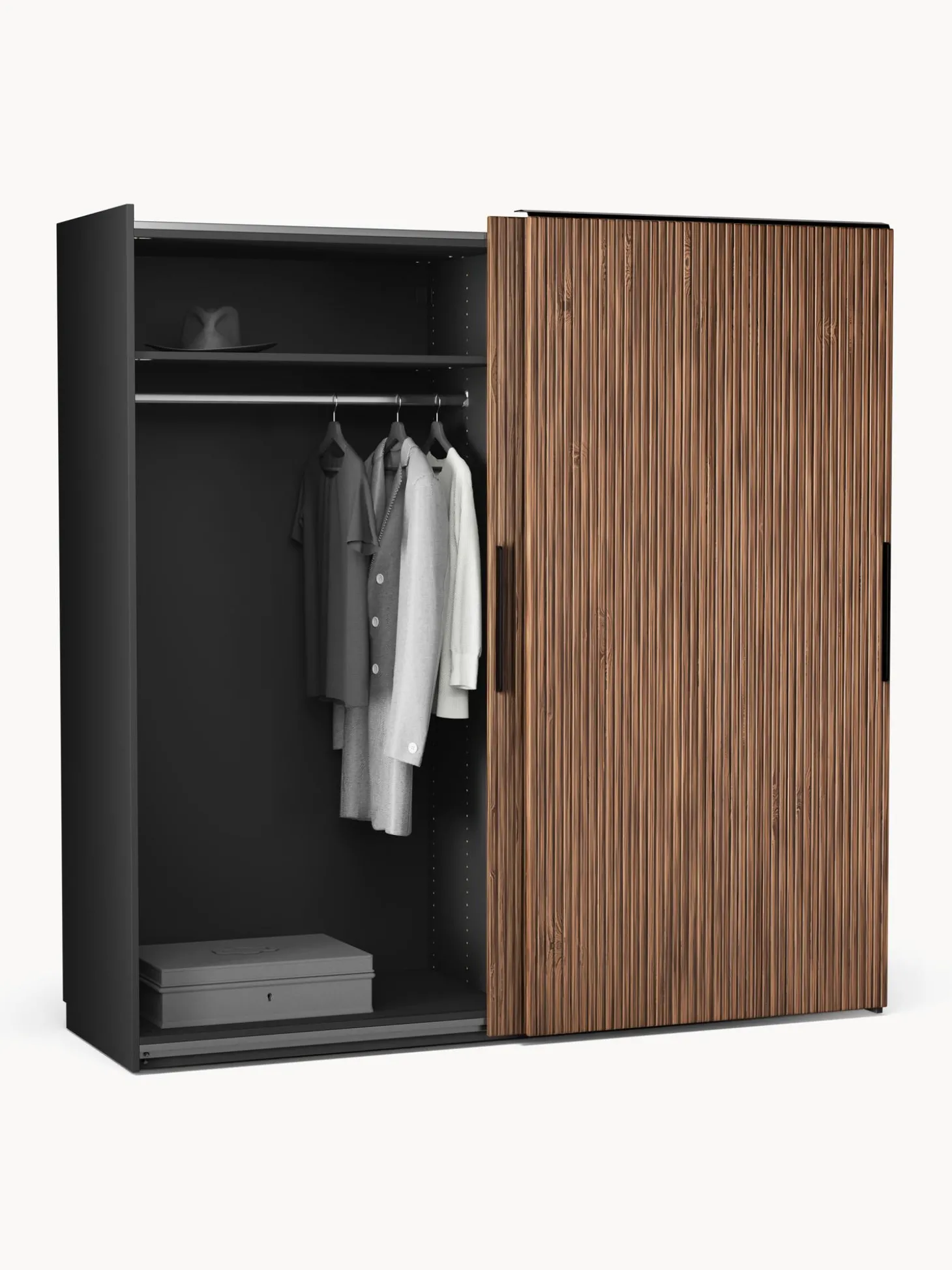 Armario Modular Simone, 2 Puertas Correderas (200 Cm), Diferentes Variantes