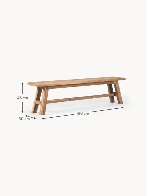 Banco Madera De Teca Lawas