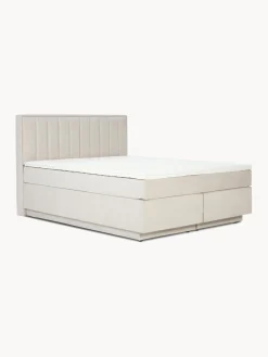 Cama Continental Livia, Con Espacio De Almacenamiento