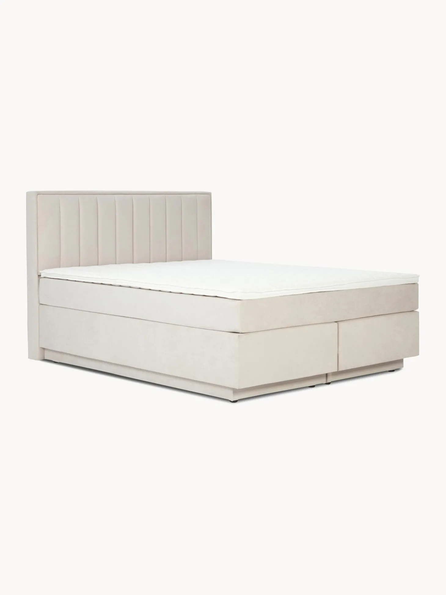 Cama Continental Livia, Con Espacio De Almacenamiento