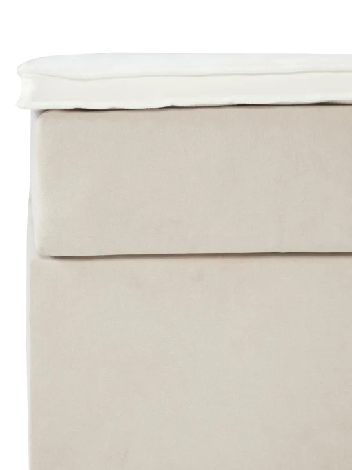 Cama Continental Livia, Con Espacio De Almacenamiento