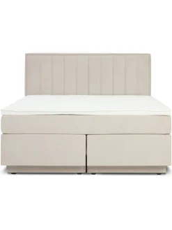 Cama Continental Livia, Con Espacio De Almacenamiento