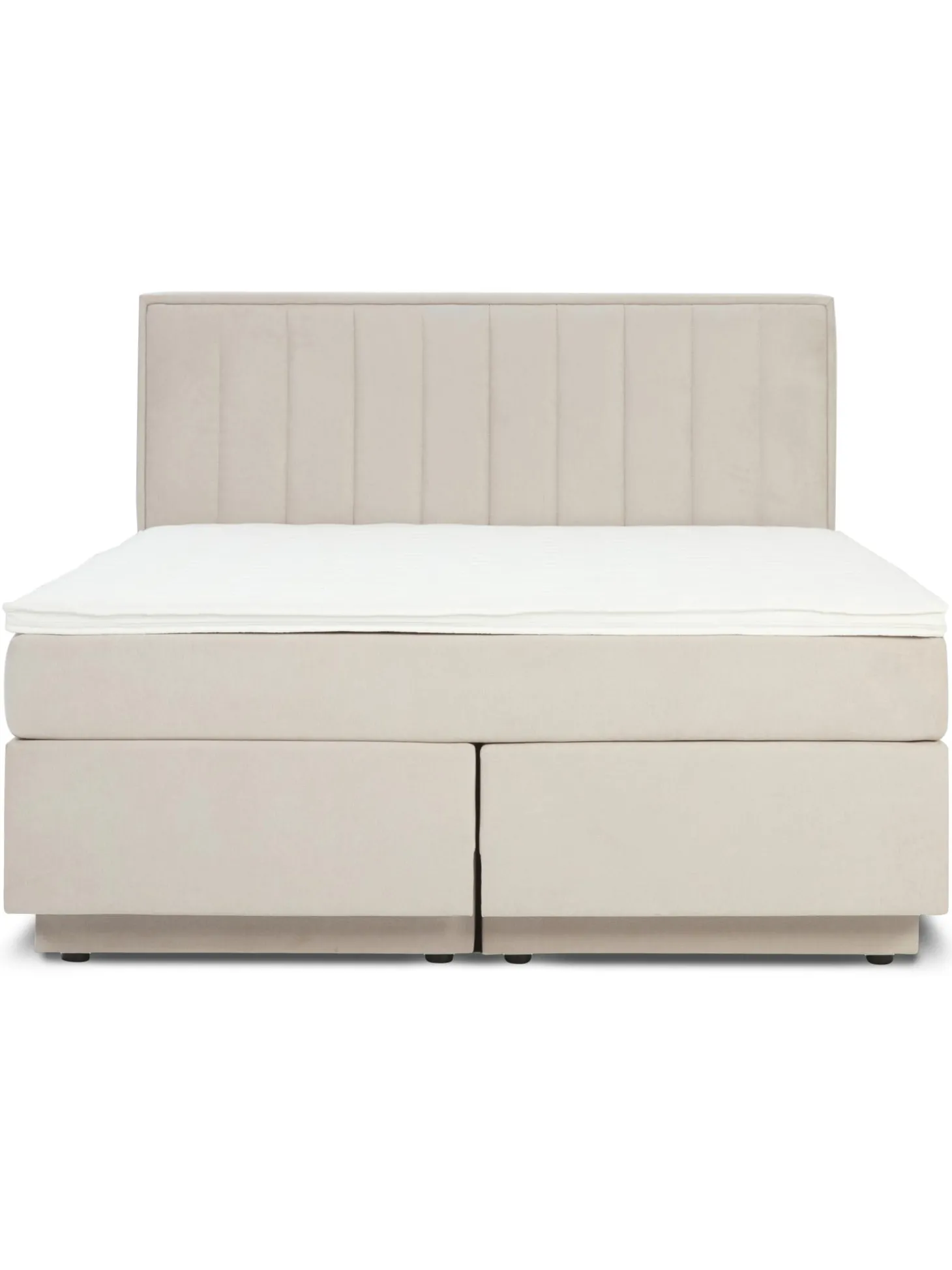 Cama Continental Livia, Con Espacio De Almacenamiento