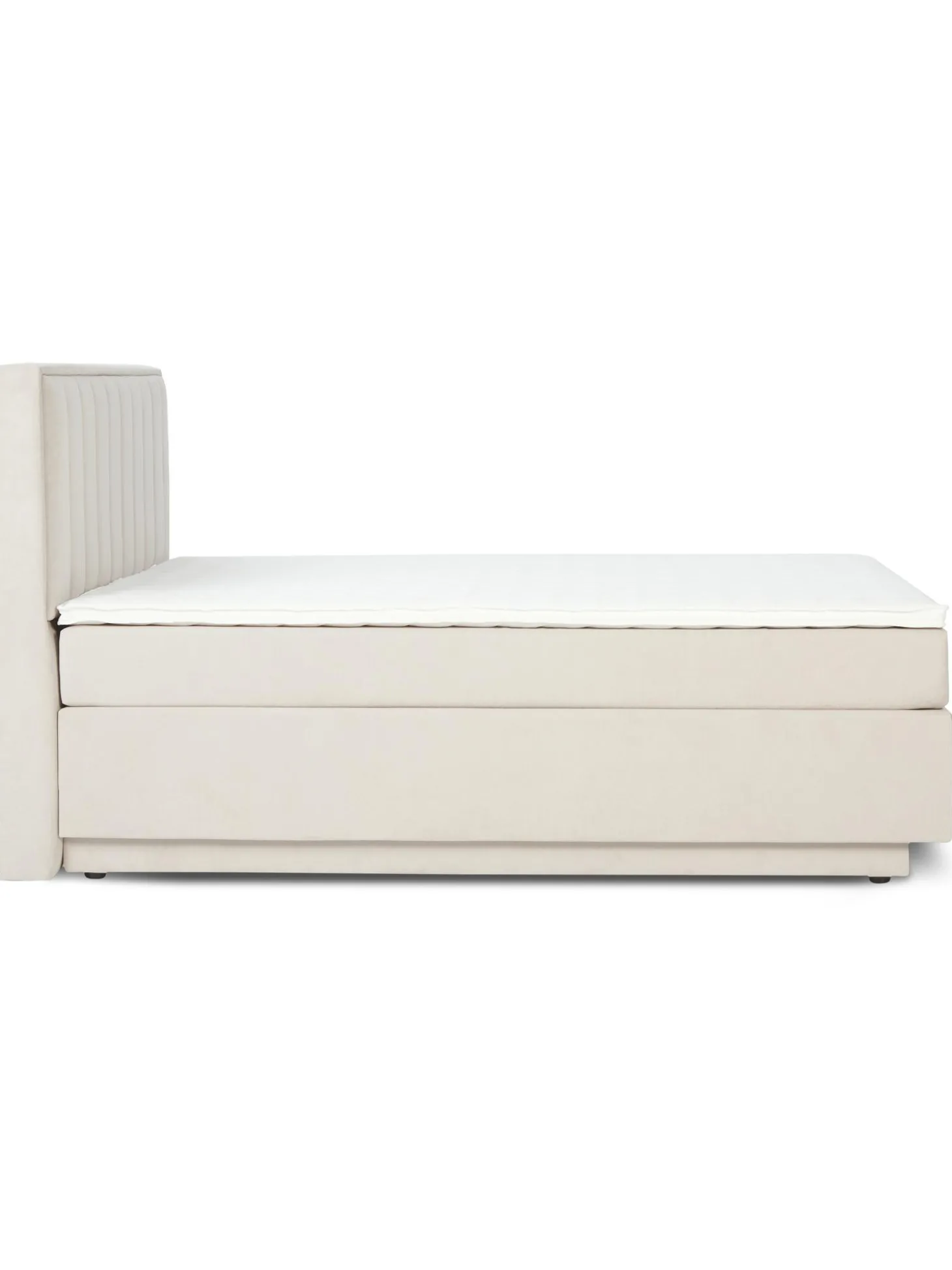 Cama Continental Livia, Con Espacio De Almacenamiento