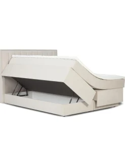 Cama Continental Livia, Con Espacio De Almacenamiento