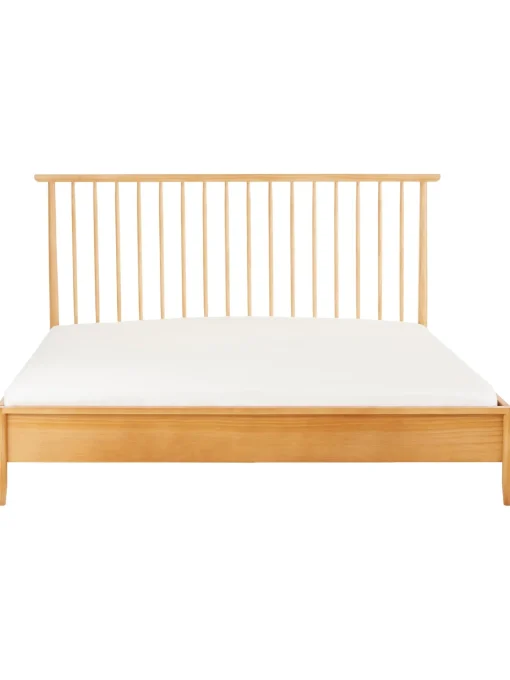 Cama De Madera De Pino Maciza Windsor, Con Cabecero