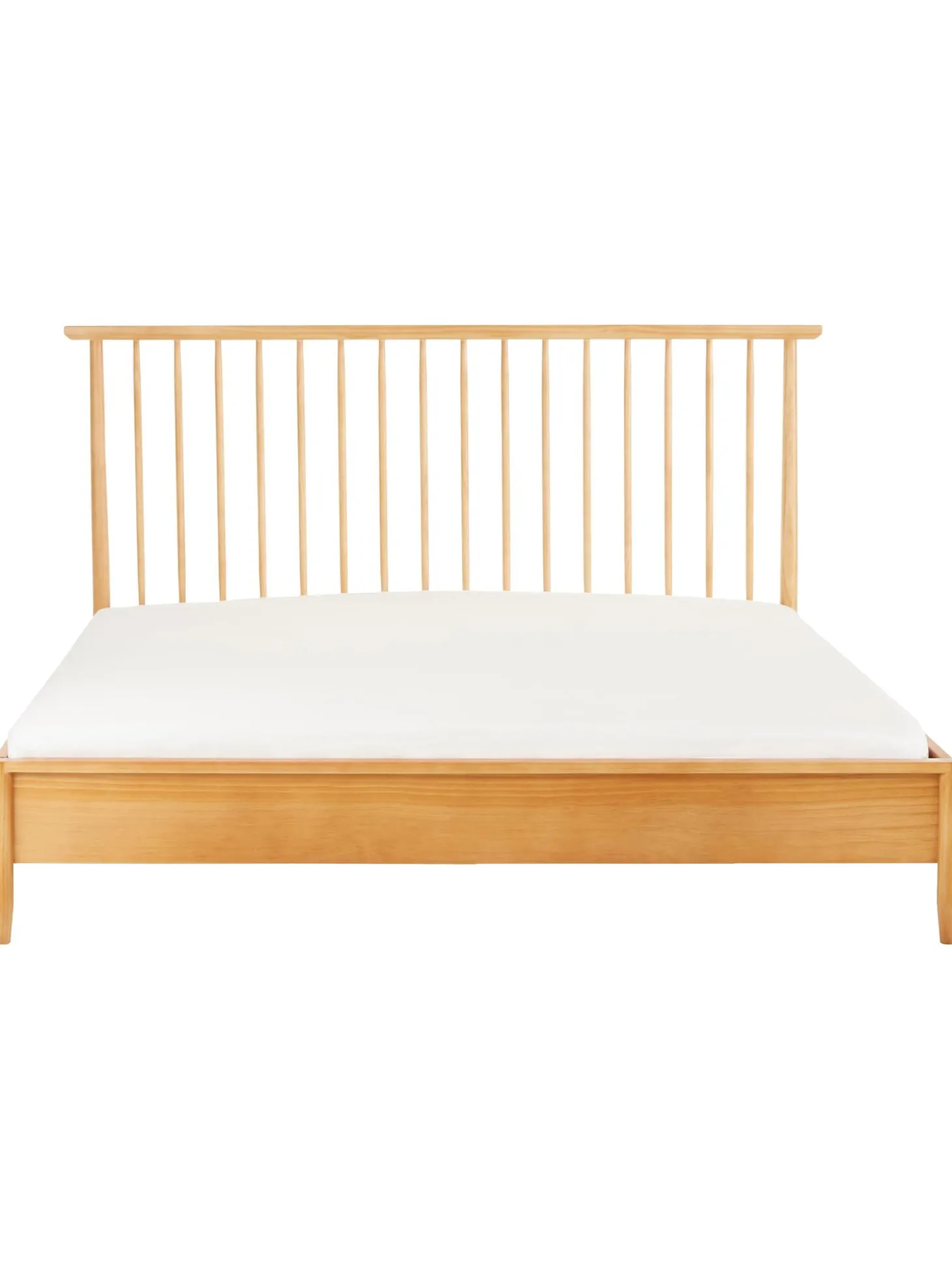 Cama De Madera De Pino Maciza Windsor, Con Cabecero
