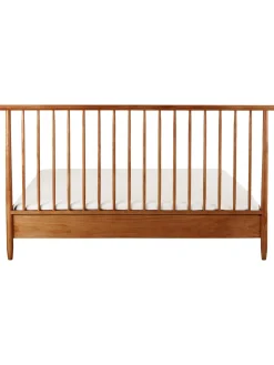 Cama De Madera De Pino Maciza Windsor, Con Cabecero