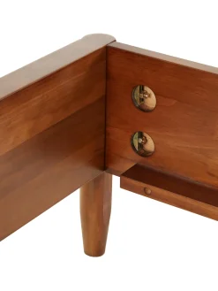 Cama De Madera De Pino Maciza Windsor