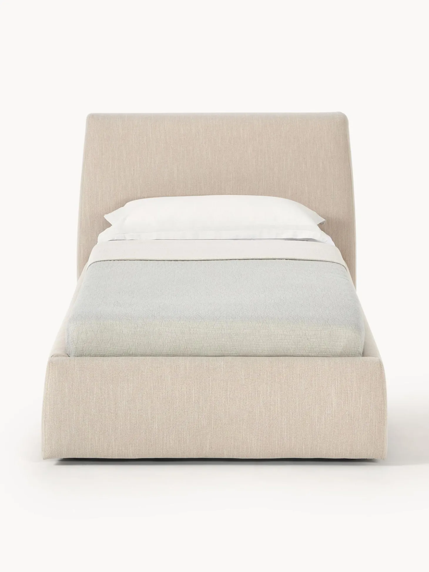 Cama Individual Cloud, Con Espacio De Almacenamiento