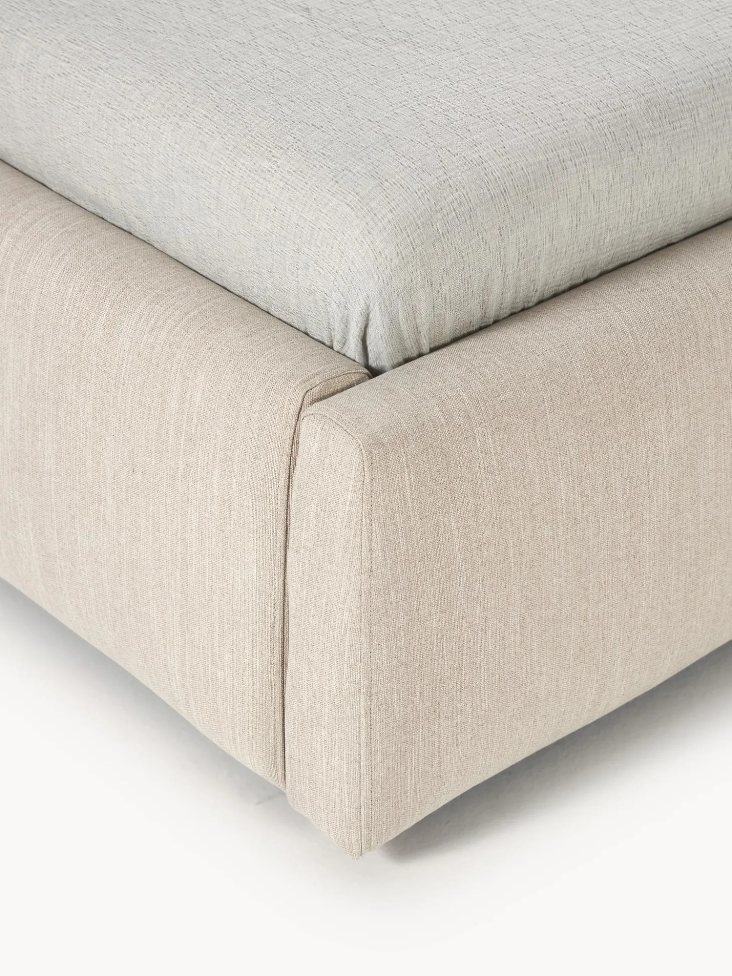 Cama Individual Cloud, Con Espacio De Almacenamiento