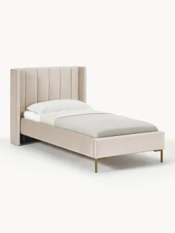 Cama Individual De Terciopelo Dusk