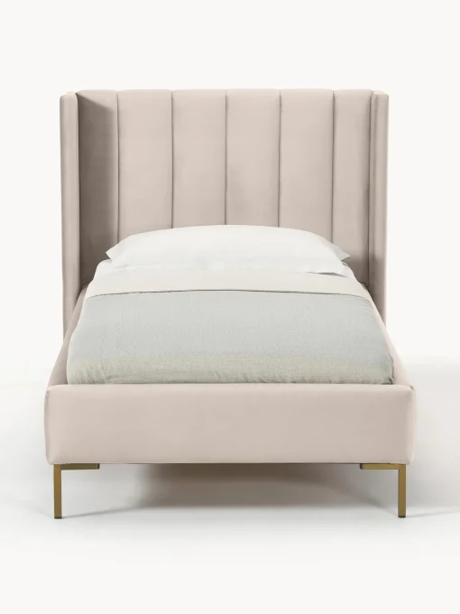 Cama Individual De Terciopelo Dusk