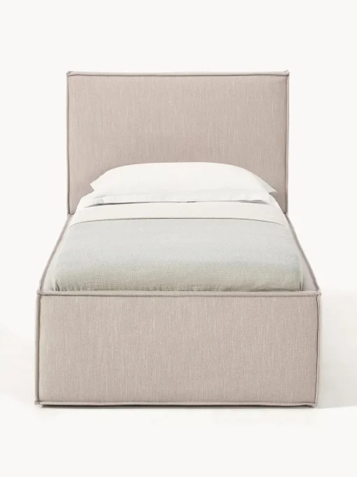 Cama Individual Dream, Con Espacio De Almacenamiento